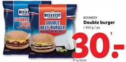 Lidl Double burger tilbud