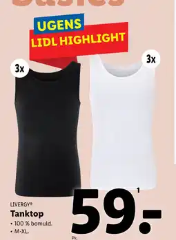 Lidl Tanktop tilbud