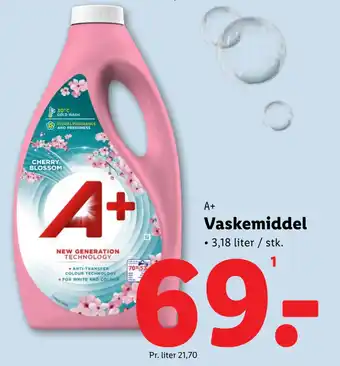 Lidl Vaskemiddel tilbud