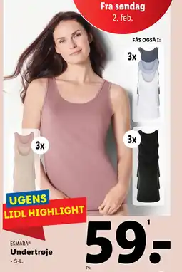 Lidl Undertrøje tilbud