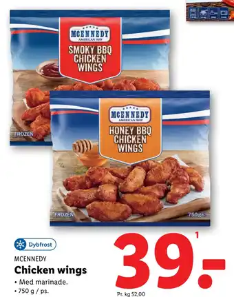 Lidl Chicken wings tilbud