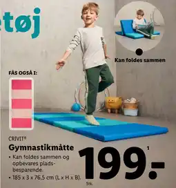 Lidl Gymnastikmåtte tilbud