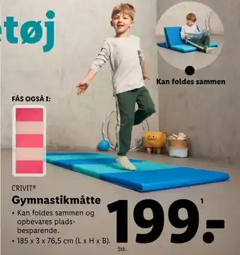 Lidl Gymnastikmåtte tilbud