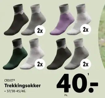 Lidl Trekkingsokker tilbud