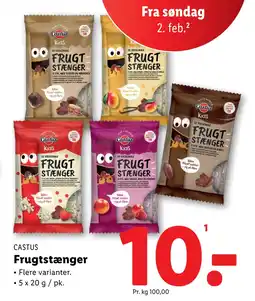 Lidl Frugtstænger tilbud