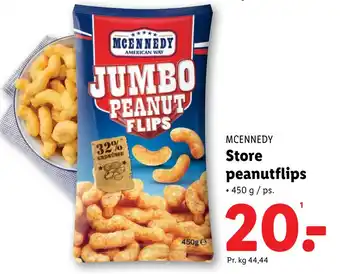 Lidl Store peanutflips tilbud