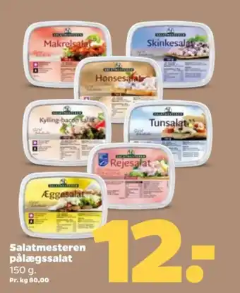 Netto Salatmesteren pålægssalat. tilbud