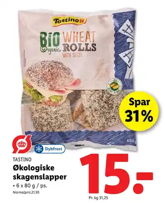 Lidl Økologiske skagenslapper tilbud