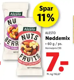 Lidl Nøddemix tilbud