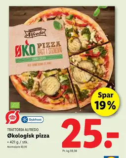 Lidl Økologisk pizza tilbud