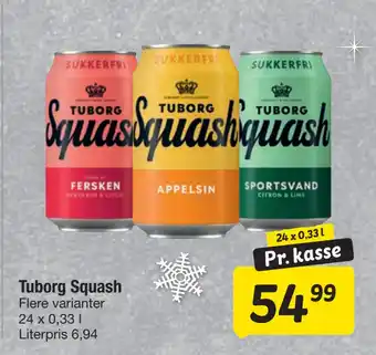 Fakta Tyskland Tuborg Squash tilbud