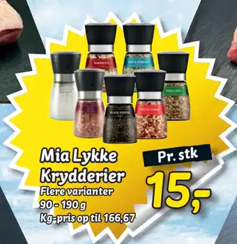 Fakta Tyskland Mia Lykke Krydderier tilbud