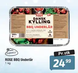 Fakta Tyskland ROSE BBQ Underlår tilbud