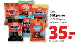 Lidl Slikposer tilbud