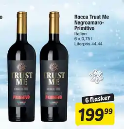 Fakta Tyskland Rocca Trust Me NegroamaroPrimitivo tilbud