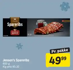 Fakta Tyskland Jensen’s Spareribs tilbud