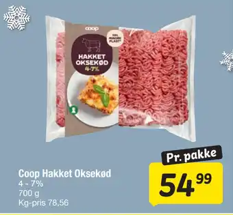 Fakta Tyskland Coop Hakket Oksekød tilbud