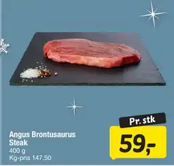 Fakta Tyskland Angus Brontusaurus Steak tilbud