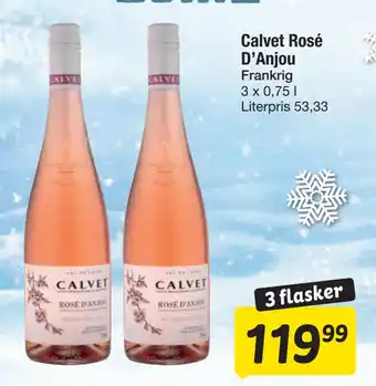 Fakta Tyskland Calvet Rosé D’Anjou tilbud