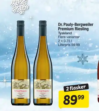 Fakta Tyskland Dr. Pauly-Bergweiler Premium Riesling tilbud