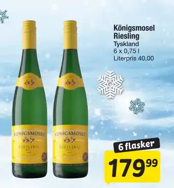 Fakta Tyskland Königsmosel Riesling tilbud