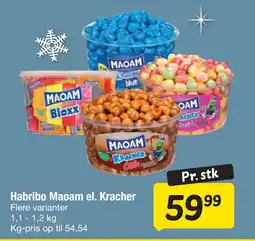 Fakta Tyskland Habribo Maoam el. Kracher tilbud