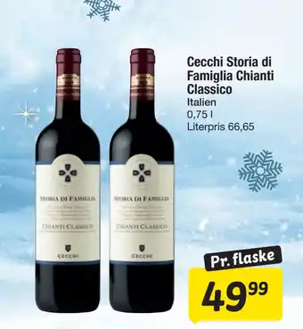 Fakta Tyskland Cecchi Storia di Famiglia Chianti Classico tilbud