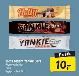 Fakta Tyskland Toms Gigant Yankie Bars tilbud