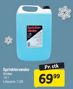 Fakta Tyskland Sprinklervæske tilbud