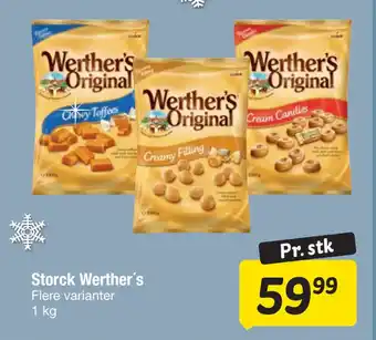 Fakta Tyskland Storck Werther´s tilbud