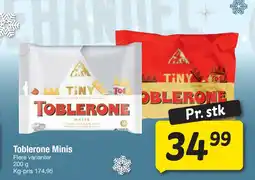 Fakta Tyskland Toblerone Minis tilbud