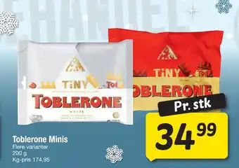 Fakta Tyskland Toblerone Minis tilbud