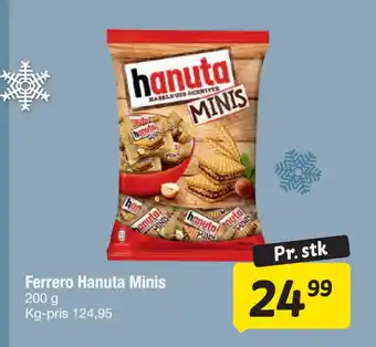 Fakta Tyskland Ferrero Hanuta Minis tilbud