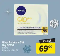 Fakta Tyskland Nivea Facecare Q10 Day SPF30 tilbud