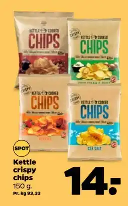 Netto Kettle crispy chips tilbud