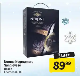 Fakta Tyskland Nerone Negroamaro Sangiovese tilbud