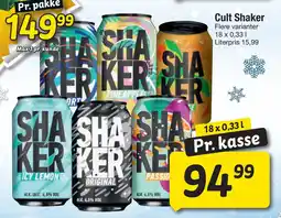 Fakta Tyskland Cult Shaker tilbud