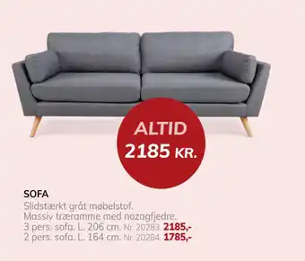 Daells Bolighus SOFA 2 pers. sofa tilbud