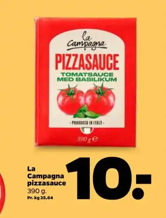 Netto La campagna pizzasauce tilbud