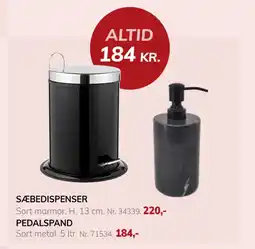 Daells Bolighus SÆBEDISPENSER tilbud