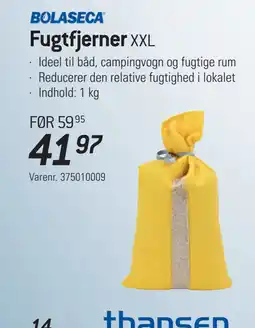 Thansen Fugtfjerner tilbud