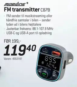 Thansen FM transmitter tilbud