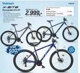 Thansen Mountainbike 27,5-29” tilbud