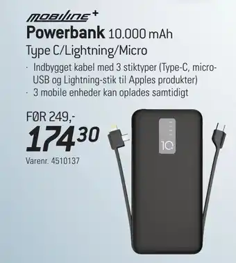 Thansen Powerbank tilbud