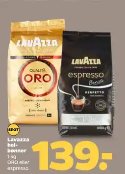 Netto Lavazza hel- bønner. tilbud