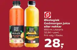 Kvickly Økologisk Godmorgen juice eller nektar tilbud