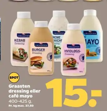 Netto Graasten dressing eller café mayo tilbud