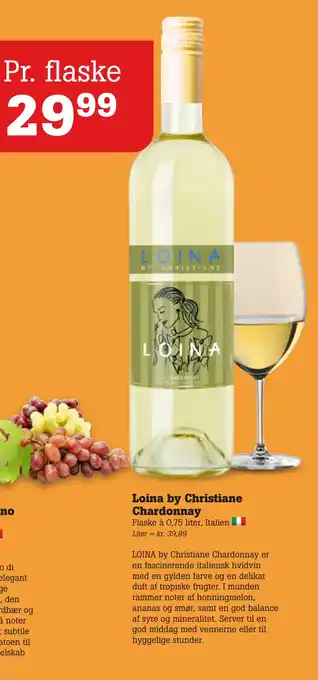 Poetzsch Padborg Loina by Christiane Chardonnay tilbud