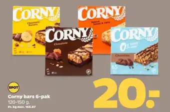 Netto Corny bars 6-pak. tilbud