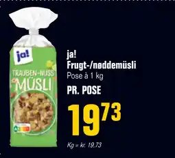 Poetzsch Padborg ja! Frugt-/nøddemüsli tilbud